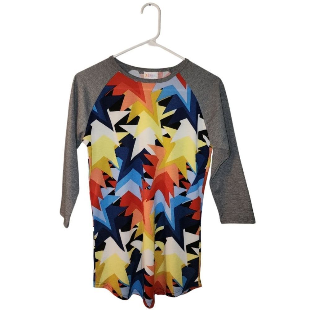 NWT LuLaRoe Randy Colorful Star Top